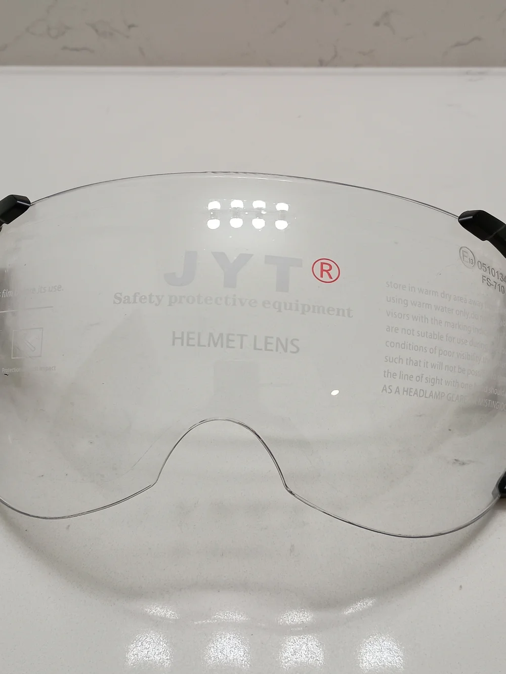 NEW JYT Helmet Lens Safety Protective Equipment High Def UV & Impact Protection